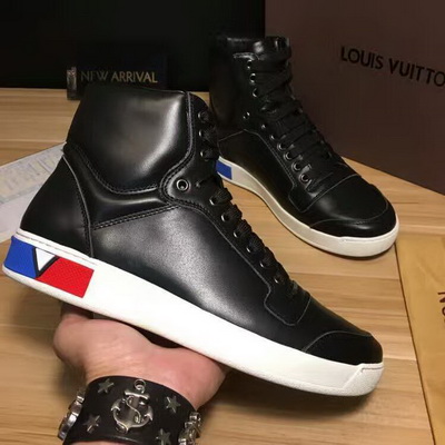 LV High-Top Fashion Men Shoes--090